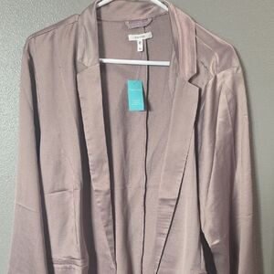 Maurices Dusty Pink Open Blazer